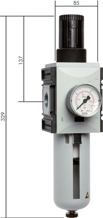 Exemplaire exposé: Régulateur de filtre - gamme Futura 4