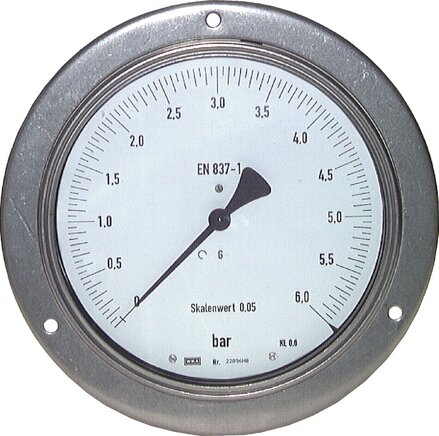 Exemplaire exposé: Manomètre mesure fine horizontal